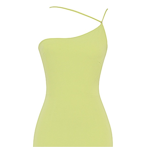 Houseofcb Alessia lime midi dress size small - Picture 5 of 5